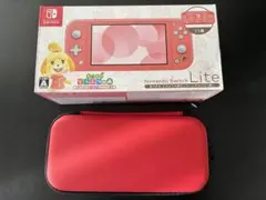 Nintendo Switch lite あつまれどうぶつの森 しずえアロハ柄