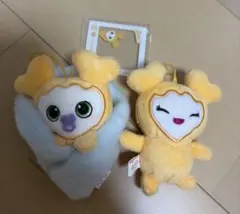 TWICE LOVELYS おくるみマスコット & チャーム付きマスコット ミナ
