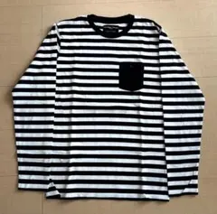 NUMBER NINE nano universe ボーダー ロンT S 長袖のサムネイル
