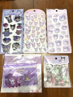 【新品】クロミ シール ステッカー 5点セット サンリオ まとめ売り