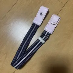버클리스 러버 벨트 네이비 핑크