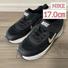 【人気！】NIKE ナイキ ウェアオールデイ 17.0㎝ スニーカー 黒♡