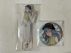 プロセカ はぴこれ 日野森雫 アクスタ 缶バッジ