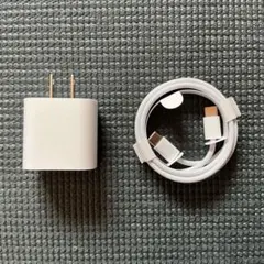 【純正・未使用】iPad 付属 20W USB-C電源アダプタ＆充電ケーブル