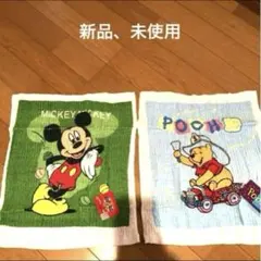 【新品、未使用】Disney ミッキー 、プーさん ハンドタオル