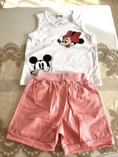 100☆ミッキー ミニー セットアップ