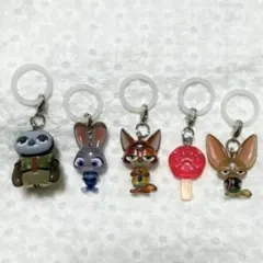 ズートピア めじるしアクセサリー 第1弾　セミコンプ　ガチャ