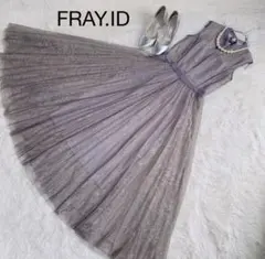 FRAY I.D ドットチュールドレス S