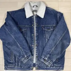 80s Levi's ボア襟 デニムジャケット XL