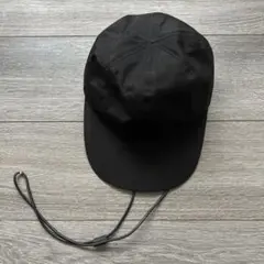 todayful Leather Cord Capレザーコードキャップブラック