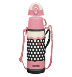 THERMOS 2WAYボトル FFR-804WF ドットピンク 0.8L