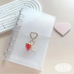 アクリルバインダー A6 貯金 もこもこ リフィル ハート シンプル