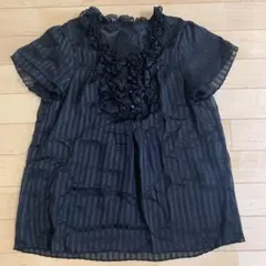 ブラウス 黒