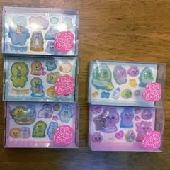 【5点セット】おぱんちゅうさぎ・んぽんちゃむ ミニちゅるシール