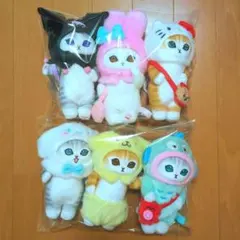 6体セット☆ モフサンド サンリオ コラボ ぬいぐるみ クリスマス プレゼント