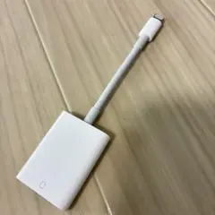 Apple純正　SDカードリーダー　lightning