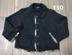 COMME CA ISM キルティングアウター 黒 110