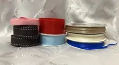 ハンドメイド オーガンジー サテン リボン 多種