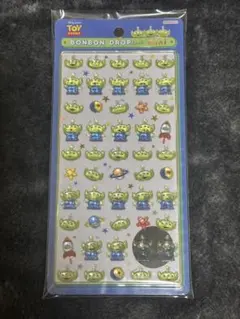 ボンボンドロップシールミニ エイリアン リトルグリーンメン