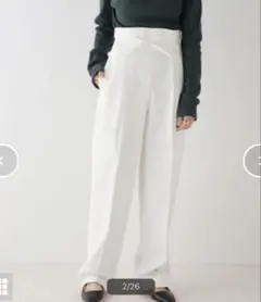 スピックアンドスパン ガーメントダイワークパンツ 38 - メルカリ