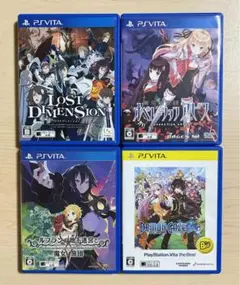 【おまけ付き】PSvitaソフト4本まとめ売り