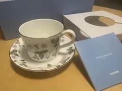 新品 ウェッジウッド WEDGWOOD 花柄 2個セット デルフィ？