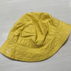 PETIT BATEAU イエローベビー帽子 3/6m 67cm