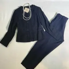 ノーカラージャケット セットアップ