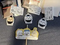 松屋　食券キーホルダー　ちいかわ　ハチワレ　うさぎ　セット　おまけつき