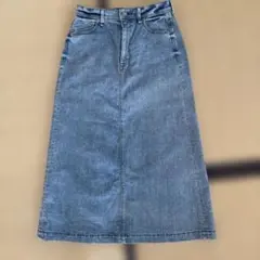 デニムロングスカート ライトブルー　ヤヌークのサムネイル