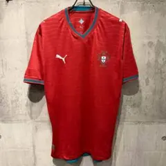 希少 3XL】PUMA サッカー ポーランド代表 ユニフォーム 襟付き 赤