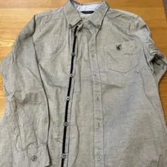 COMME CA ISM 長袖シャツ 150A グレー系