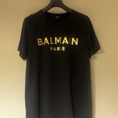 BALMAIN PARIS Tシャツ ゴールドボタン ブラック XS BALMAIN PARIS Tシャツ ゴールドボタン ブラック XS - メルカリ