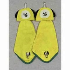 BT21マスコットマイクロループタオル ハンカチ chimmy チミー ジミン