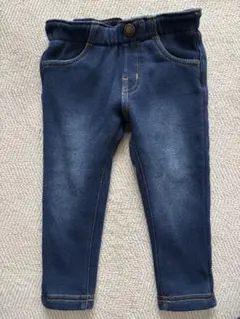 BREEZE 裏起毛 デニムパンツ 80