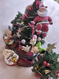 ミッキー ミニー ミニクリスマスツリーセット 2005年製