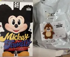 【新品・未使用】ポップマート ミッキーファミリー チップ キーホルダー