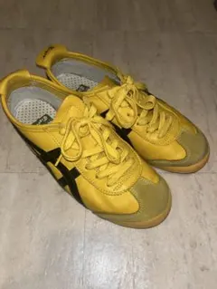 オニツカタイガー　MEXICO66 イエロー　23.5センチ