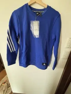 adidas 青 トレーナー 3本ライン150から160