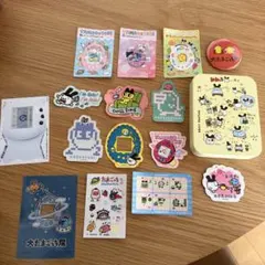 大たまごっち展 クッキー缶 みみっち にちじょうのルーティーン 限定　ステッカー