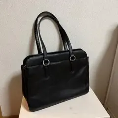 marié claire ブラック ビジネスバッグ