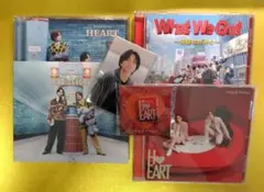 キンプリ ＣＤ,ＤＶＤ　HEART２種、What We Go、バッジ、カード