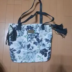 ZARA HOME フラワープリント トートバッグ