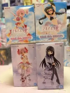 新品未開封まどマギ 4体セット まどか ほむら 水着verあり