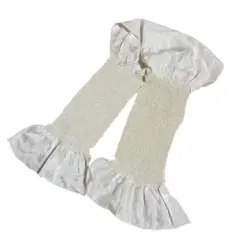 絞り 帯揚げ 白 ホワイト フォーマル 着物 和装 留袖 結婚式 衣装 舞踊