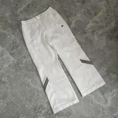 adidas ホワイト ジャージパンツ