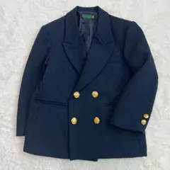 サージョン　ダブルブレスト　ブレザー　ネイビー　金ボタン　卒園　入学　結婚式