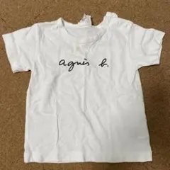 agnès b. ホワイト Tシャツ 0.1歳用　ベビー