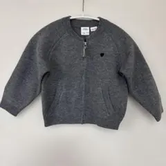 カーディガン　ニット ハート