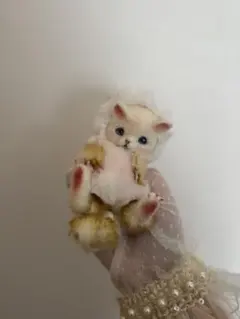 アートドール 作家 ハンドメイド ぬいぐるみ 人形 羊毛 リアル ドール アートドール 作家 フェネック 海外作家 フェネック リアル